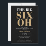 Black Gold 60. Überraschung Geburtstag Elegant Einladung<br><div class="desc">Die Big 60. Überraschung Geburtstag Black Gold Elegant Einladung Ihre Gäste werden wissen,  dass dies ein besonderes Party,  wenn Sie nur auf diese Einladung!</div>