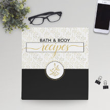 Black & Gold 🧼 Artisan Bath & Body Rezepte