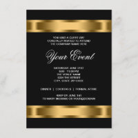 Black Gold Black Krawatte Corporate Party