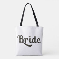 Black Gold Bride Retro Typ Grafik Mode