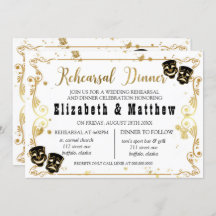 Black Gold Comedy und Tragedy Probe Dinner