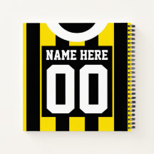 Black & Gold Custom Jersey Template Soccer Rugby