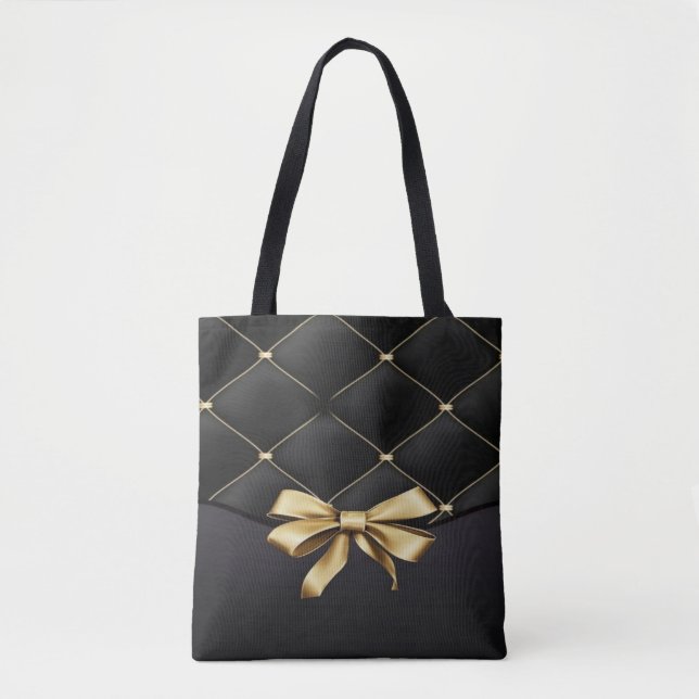 Black & Gold Diamond-Tasche (Vorderseite)