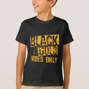 Black Gold Game Day Group Shirt für High School fo