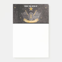 Black Gold Glitzer American Football Coach Vathers