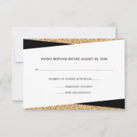 Black & Gold Glitzer Business Beruflich UAWG
