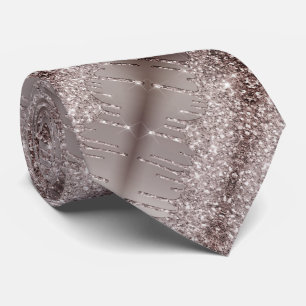 Black Gold Glitzer Sparkone Tropfen Golden Neck Ti Krawatte