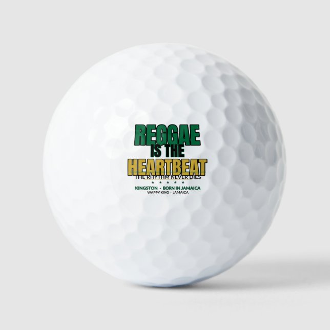 Black Gold Kollektion Golfball (Vorderseite)