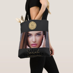 Black Gold Logo Social Media Makeup Studio