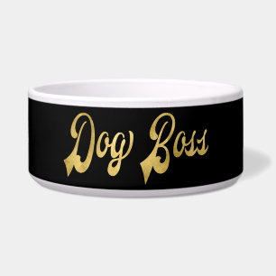 Black Gold Moderner Hundeboss Napf