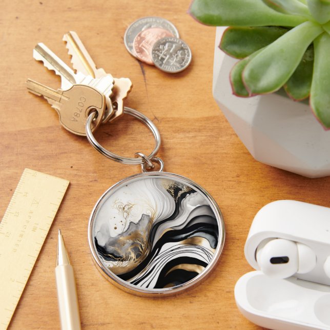 Black Gold Schlüsselanhänger (Schreibtisch)