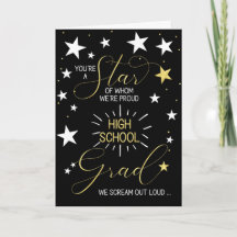 Black Gold Stars Typografie