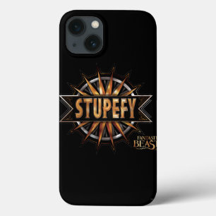 Black & Gold Stupefy Zauber Grafik Case-Mate iPhone Hülle