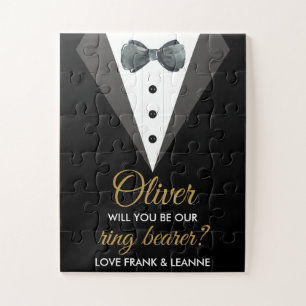 Black & Gold werden Sie unser Ringträger-Vorschla Puzzle