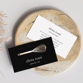 Black & Gold Whisky-Logo | Koch Catering Bäckerei Visitenkarte