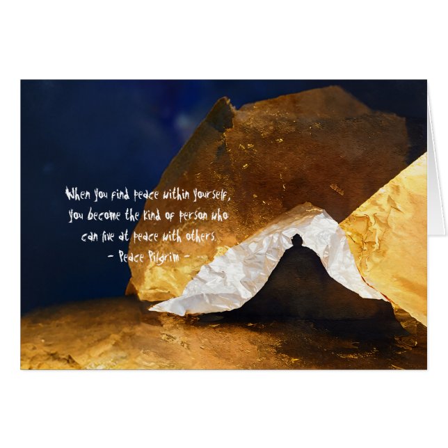 Black Gold Yoga Meditation Instructor Reiki Master (Vorderseite (Horizontal))