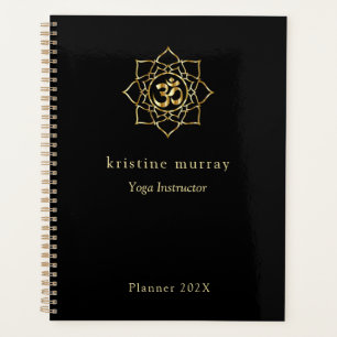 Black & Gold Yoga   Planer