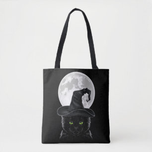 Black Gothic Cat Witch Hat Moon Pastel Goth
