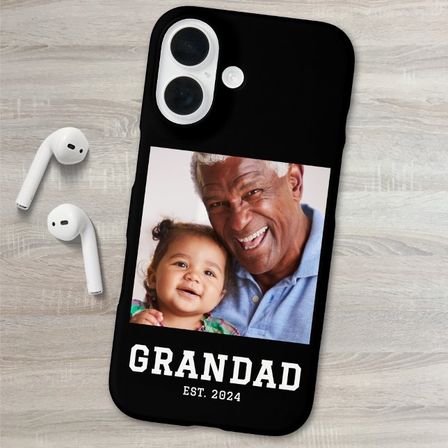 Black Grandad Established Bold Photo Case-Mate iPhone Hülle (Von Creator hochgeladen)