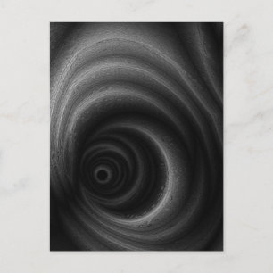 Black Gravity Postkarte