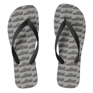 Black Gray Jazz Tance Teacher Shoe Dancer Erwägung Flip Flops