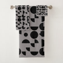 Black Gray Modern Elegantes geometrisches Tribal