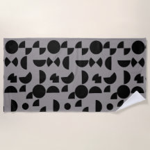 Black Gray Modern Elegantes geometrisches Tribal