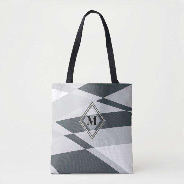Black Gray White Geometric Dynamic (Vorderseite)