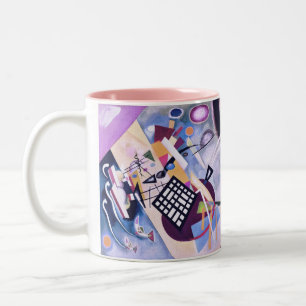 Black Grid, 1922 - Kandinsky Zweifarbige Tasse