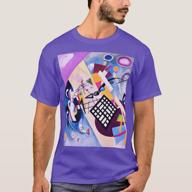 Black Grid - Kandinsky T-Shirt (Vorderseite)
