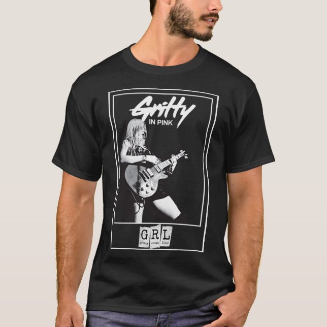Black Gritty T-Shirt (Vorderseite)
