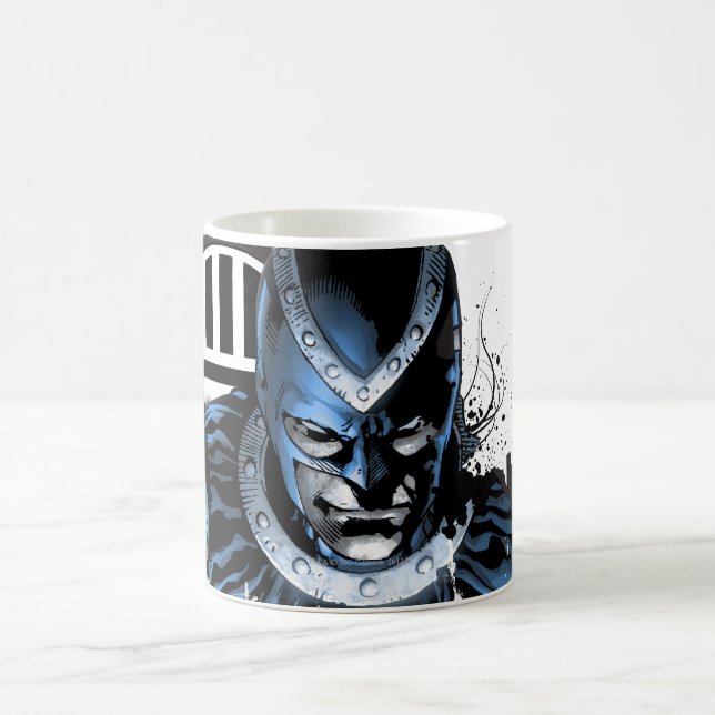 Black Hand - Blue Collage Tasse (Mittel)