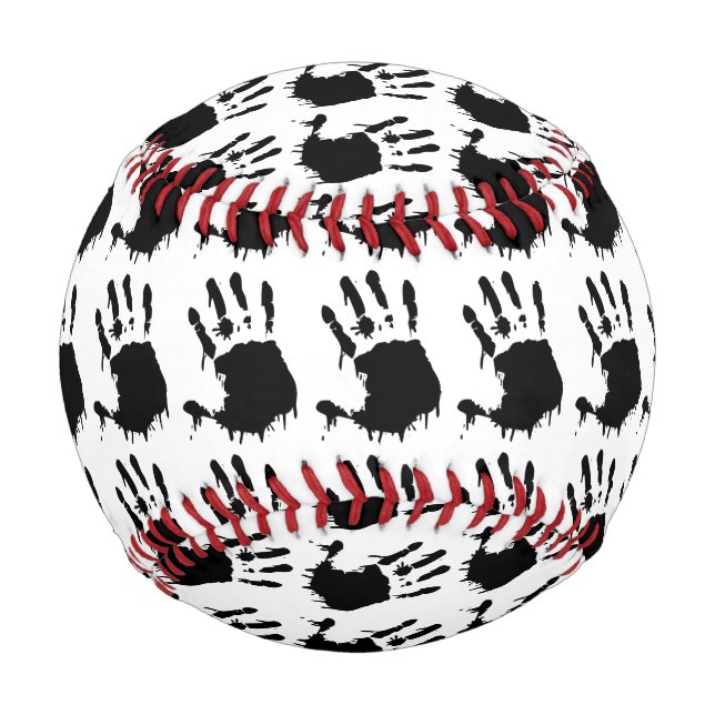 Black Handprints Baseball (Vorderseite)