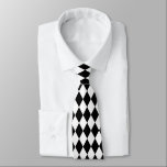 Black Harlequin Krawatte<br><div class="desc">Fun schwarzes Harlequin Muster auf weiß für große Akzente Stücke. Dies ist ein transparentes und anpassbares Bild,  d.h. Sie können den weißen Hintergrund in eine beliebige Farbe ändern und das Muster vergrößern oder verkleinern.</div>