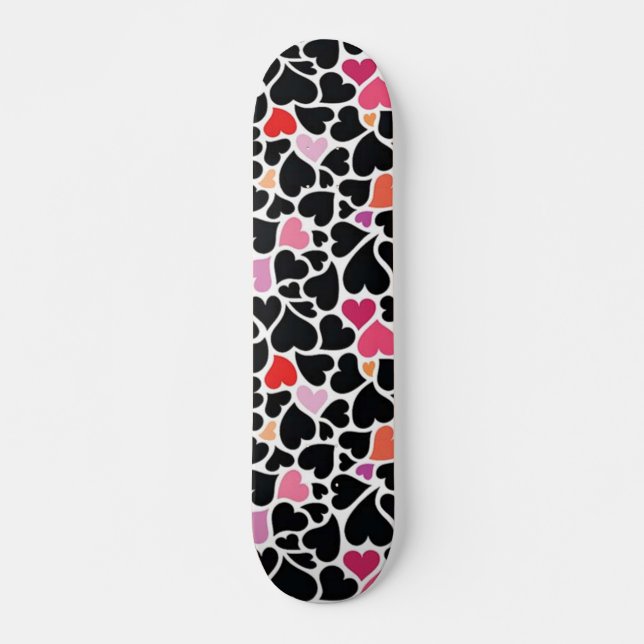 Black Harts Skateboard (Vorne)