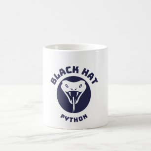 Black Hat Python - Cybersecurity-Tasse Kaffeetasse