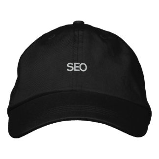 Black Hat SEO Bestickte Baseballkappe