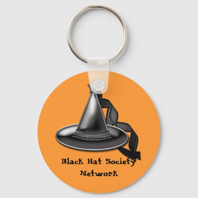 Black Hat Society Network Schlüsselanhänger (Vorderseite)