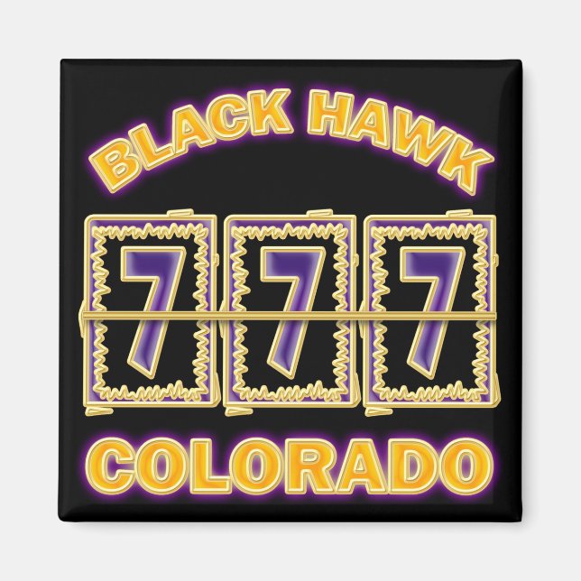BLACK HAWK COLORADO MAGNET (Vorne)