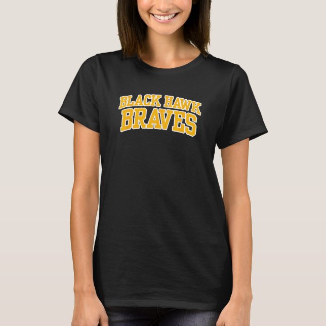 Black Hawk Uni Quad Cities Braves 01 T-Shirt (Vorderseite)
