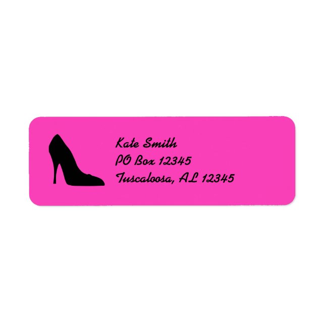 Black Heel Label (Vorne)