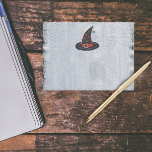 Black Hexenhut stars Niedlich Spiole Halloween Post-it Klebezettel