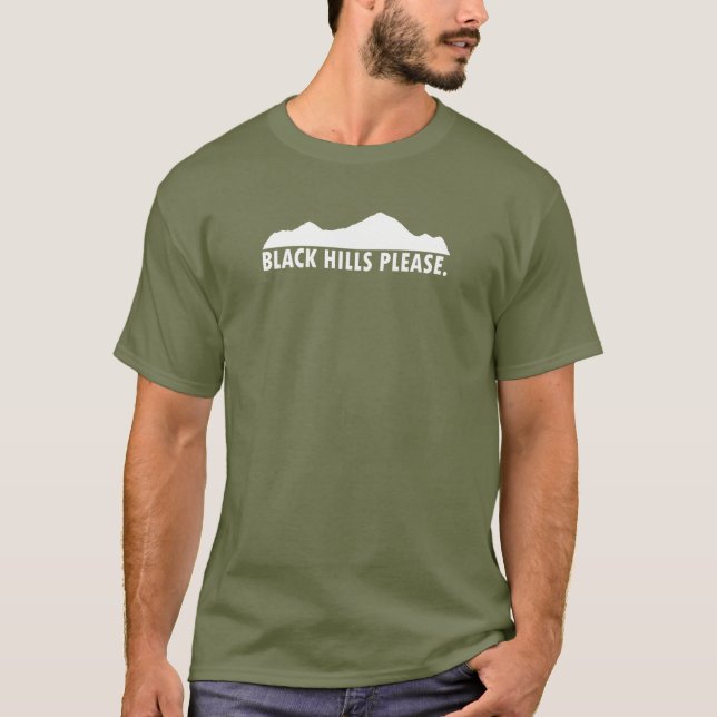 Black Hills bitte T-Shirt (Vorderseite)