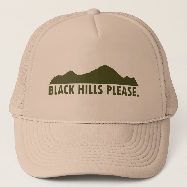 Black Hills Bitte Truckerkappe (Vorderseite)