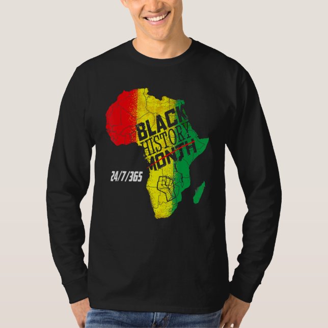 Black History 247365 Men Women Kids Black History  T-Shirt (Vorderseite)