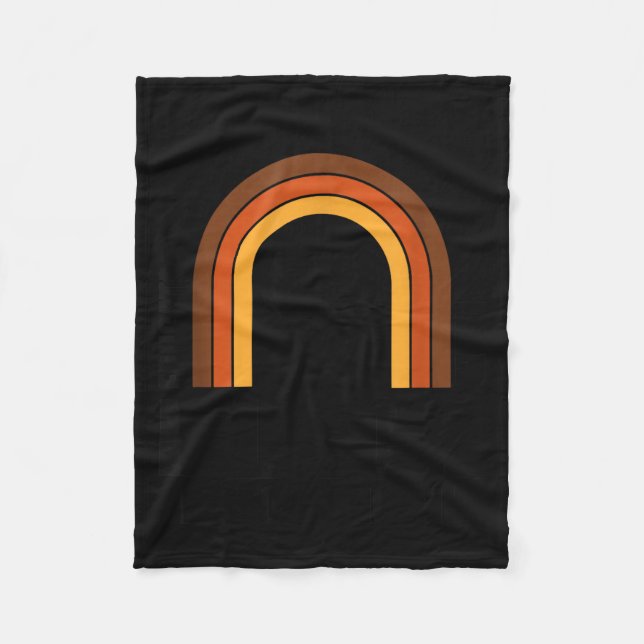 Black History Africa Pride Melanated History  Fleecedecke (Vorderseite)