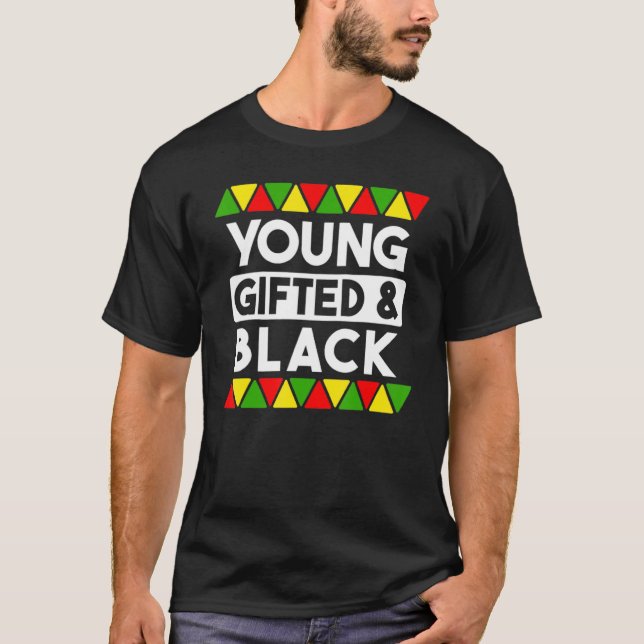 Black History African Black Pr T-Shirt (Vorderseite)