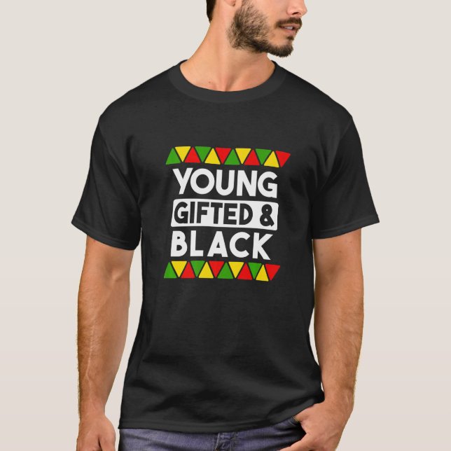 Black History African Black Pr T-Shirt (Vorderseite)