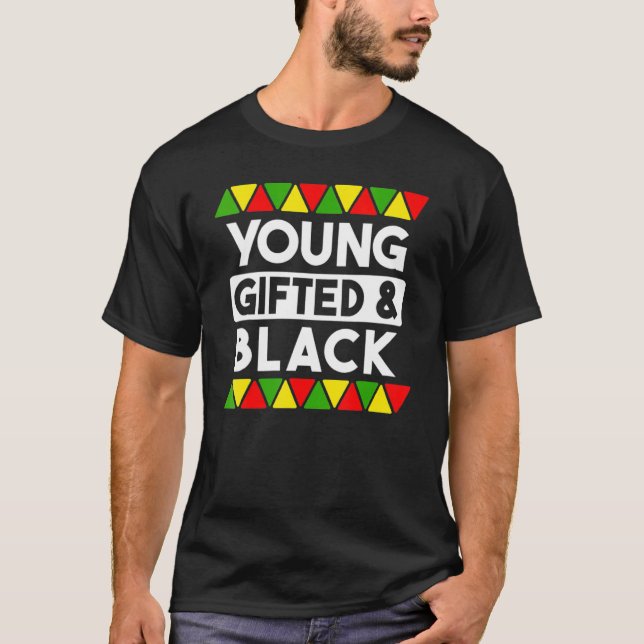 Black History African Black Pr T-Shirt (Vorderseite)