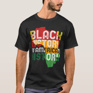 Black History African Monat amerikanischer Stolz M T-Shirt